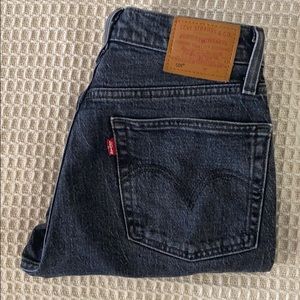 Levi’s 501 Black Jeans Size 24